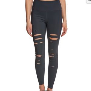 ALO yoga ripped warrior leggings